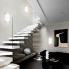 Flynix Indoor Wall Sconce, Half Cylinder Wall Light Fixture, 3000K