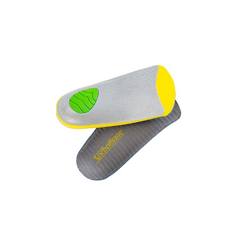 Sorbothane - Plantillas de estabilidad (3/4-Ultra Plus), F: Men's 11.5-13