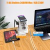 Power Strip with USB, 7 Sockets Distribution Socket with 5