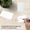Pack of 50 Blank Flash Cards White (85 x 55
