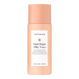 Naturalium Multi Bright Milky Toner Contains Azelaic Acid Facial Exfoliation Skin Care 120mL 4floz / 내추럴리움 멀티 브라이트 밀키 토너 아젤라산 함유 얼굴 각질 제거 스킨케어 120mL  4floz