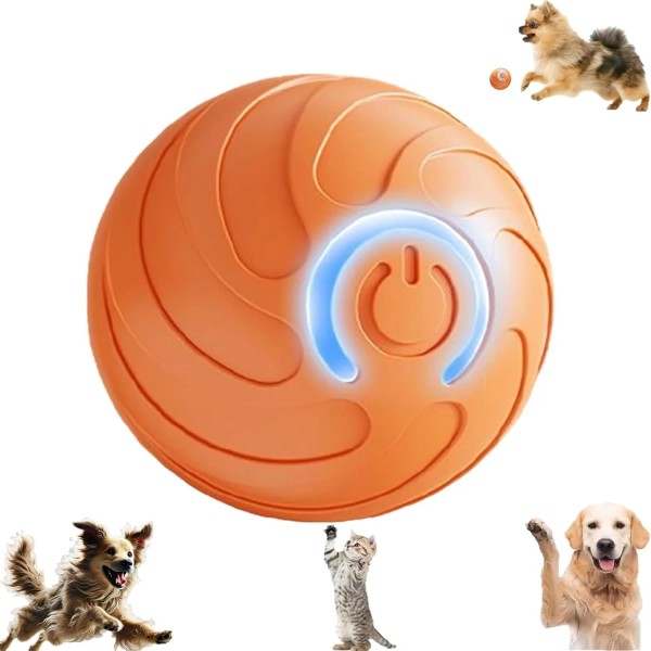 AUTRETY Smart Jumping Ball Toy for Cats, Duraspin Electric Cat