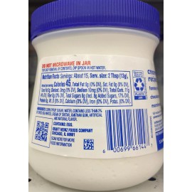 Jet-Puffed Kraft Jet-Puffed Marshmallow Creme Sweet Marshmallows Taste 7 oz Jar
