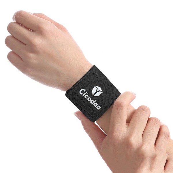 手首サポーター 2枚セット 薄手 軽量 固定 通気性 速乾 圧力調節 筋トレ 手首保護