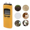 Wood Moisture Meter Portable Digital Damp Detector LCD Display Moisture
