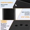 ECOTRIC Front Axle Pivot Drop Bracket Down Kit Compatible with