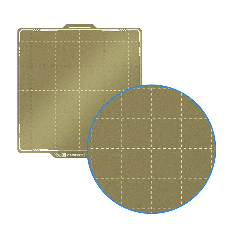 BIQU Panda Build Plate 256x256MM Double Side Textured&SMooth PEI PET