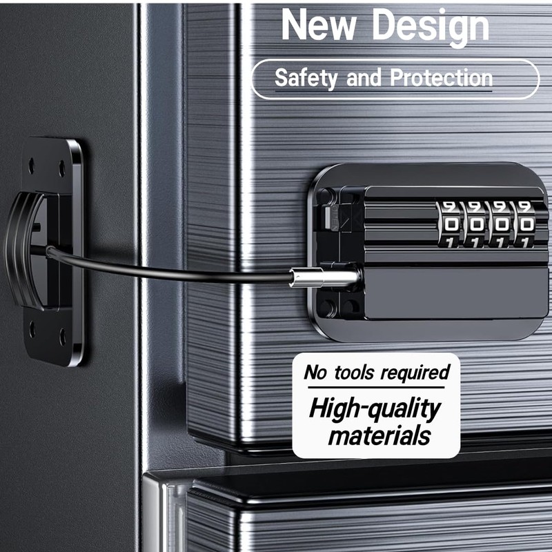 Fridge Lock Window Lock Children No Drilling Fridge Lock with