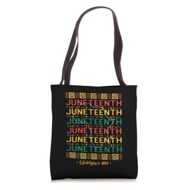 Juneteenth African American Black History Tote Bag