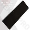 116-6914 Operator Control Discharge Gate for Exmark Lawn Mowers, Black