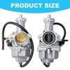 Anxingo Carburetor Replacement for Honda ATC185S ATC200 ATC200X ATC200S with