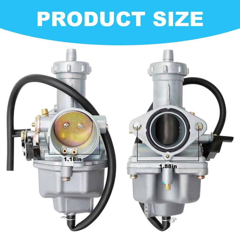 Anxingo Carburetor Replacement for Honda ATC185S ATC200 ATC200X ATC200S with