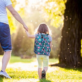 Children's Backpack Boys Toddler School Bag Nursery Backpack Daypack Cartoon Coin Purse for 3-5 Years Olds, 23 x 13 x 30 cm, pink