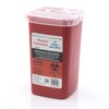 Medical Sales Supply 1 Quart Size Sharps and Needle Container.