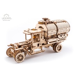 UGears Truck with Tanker Mechanical Wooden Model KIT 3D Puzzle Assembly