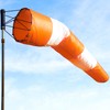 18"x72" Airport Windsock | Heavy Duty, All Weather, Waterproof, UV
