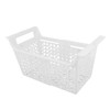 Freezer Basket Expandable Freezer Storage Basket Plastic Strong Load Bearing
