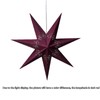 Garaym 3D Paper Star Lampshade,Christmas Paper Star Lamp Shade with