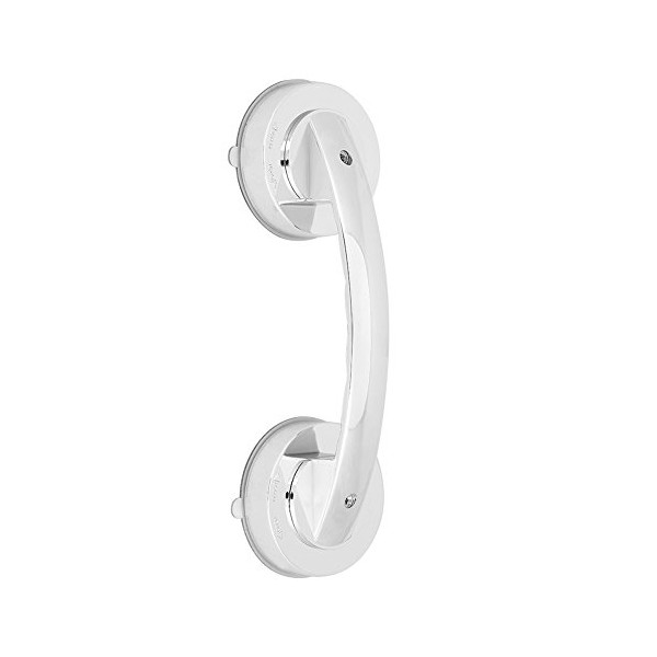 Bathroom Grab Bar Anti-Slip Handrail Bathroom Bathtube Shower Safety Support Rail with Super Strong Suction Cup for Elderly, Seniors, Handicap and Disabled
