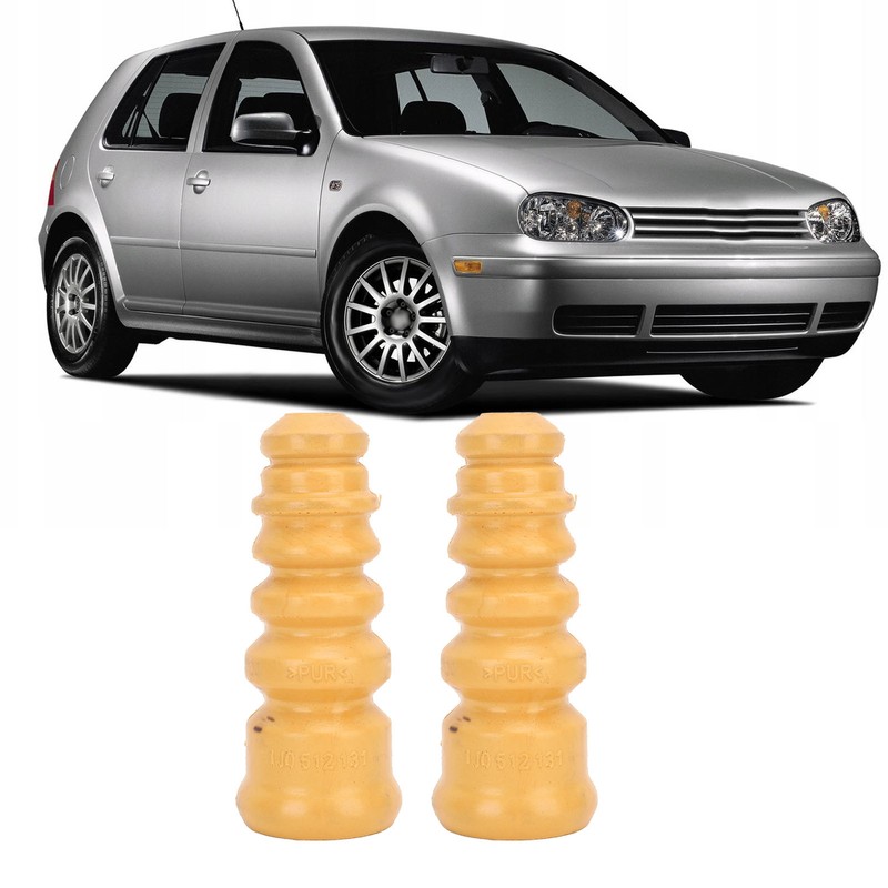 Rear Shock Bump Stop 1J0512131 Rubber Strut Bumper Stop Set