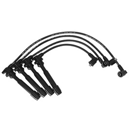 Juego de cables para bujías HiSport 671-4239 Compatible con 1996-2009 Hyundai Kia Elantra Tiburon Spectra