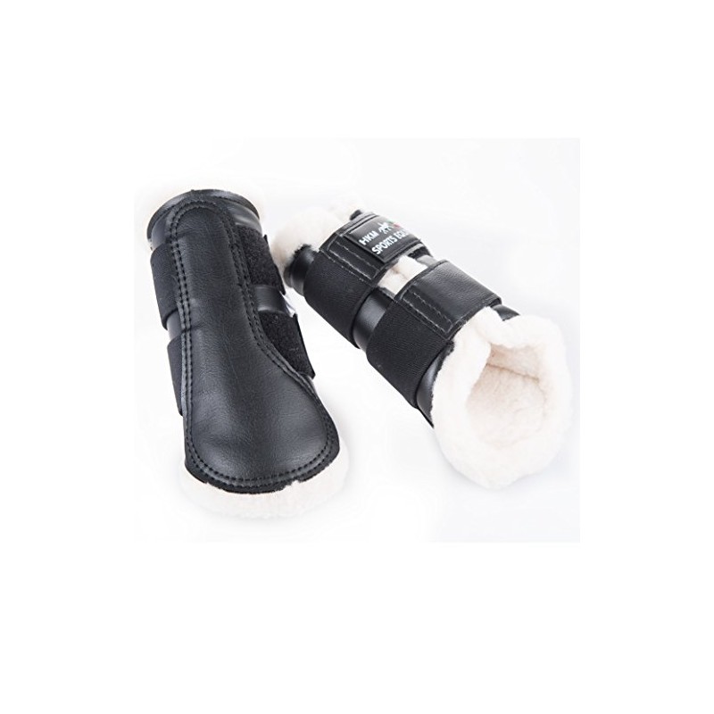 RL24 HKM by Reiterladen24 Comfort Gaiters Black L