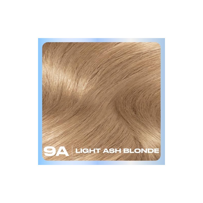 Clairol Nice'N Easy Crème 9A Light Ash Blonde (3 Kits)