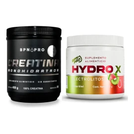 Creatina Monohidratada Pura Y Electrolitos Fresa Kiwi