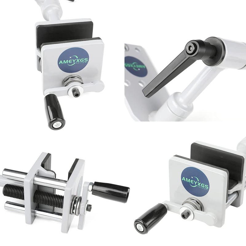AMEYXGS Universal Bow Vise Professional Equipment Tool 360° Adjustable Archery