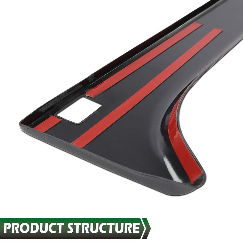 LQI Bed Rail Caps Stepside Cover Compatible with Chevy Silverado