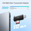 UGREEN Lector de Tarjetas SD 4.0 USB-A 3.0 y USB-C