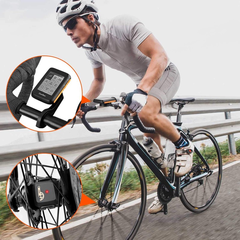 COOSPO GPS Bicycle Computer Wireless Bluetooth 5.0 ANT+, Wireless Bicycle