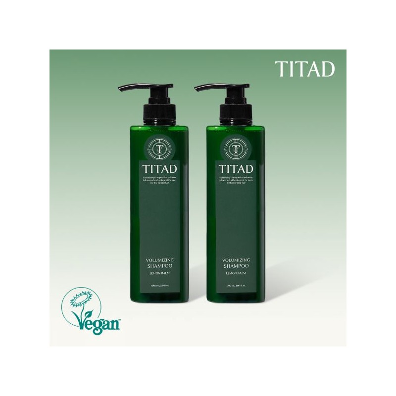 titad Titard Lemon Balm Root Volume Shampoo Recommended for oily