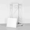 Elmor Andante modern umbrella stand organizer, Andante umbrella stand white