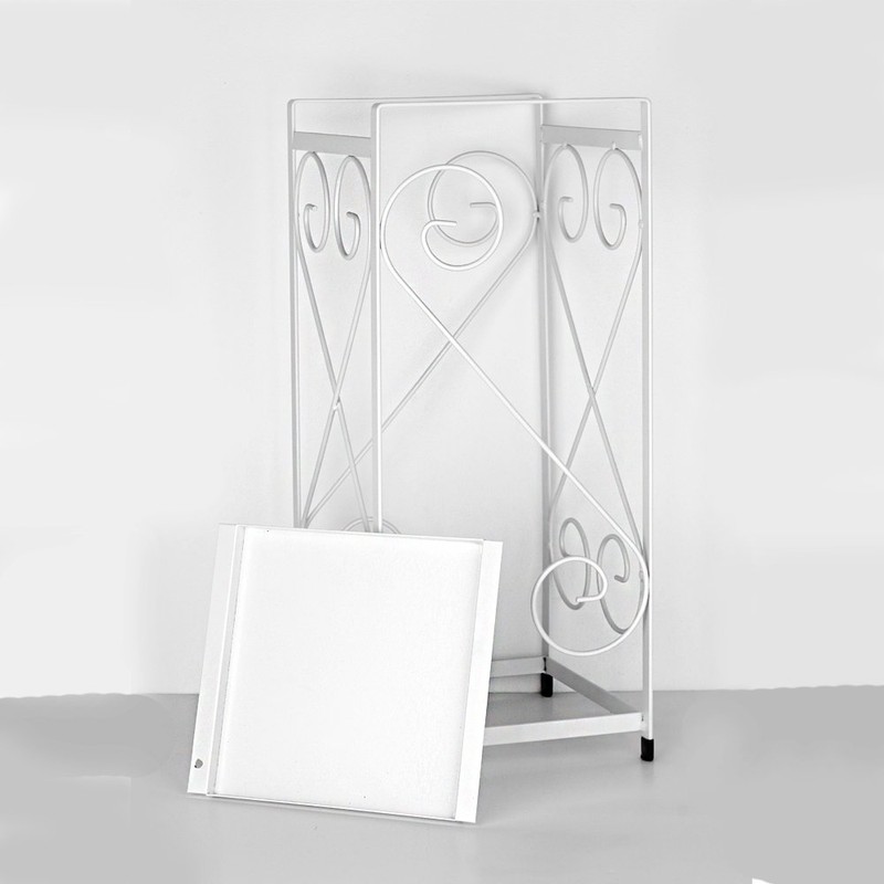 Elmor Andante modern umbrella stand organizer, Andante umbrella stand white