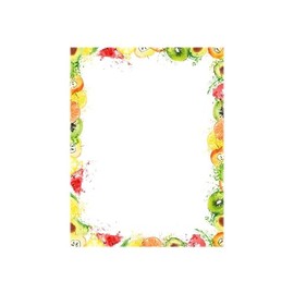 Cosco Fruit Splash Letterhead