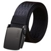 Fairwin Nylon Web Tactical Military Belt Heavy Duty Metal Buckle