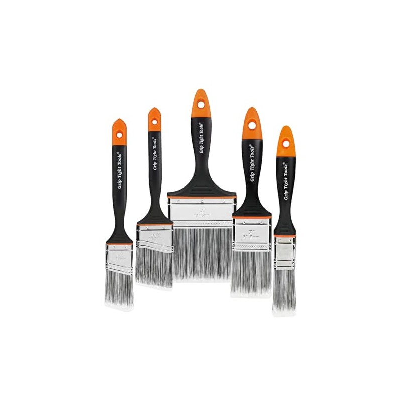 Grip Tight Tools PL05 Professional Orange Plus Paint Brush, 2-1/2"