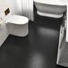 WESTICK Grey Black Marble Floor Tile Peel and Stick Flooring
