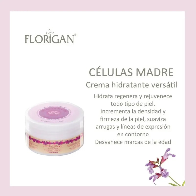 Florigan crema hidratante 110 ml | células madre para todo