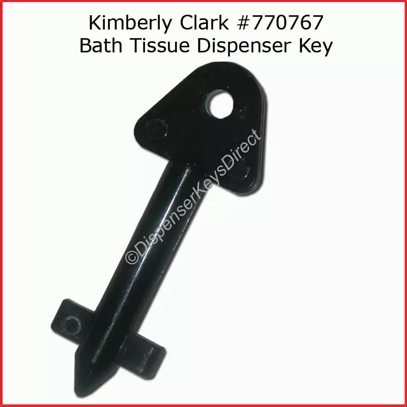 Kimberly Clark #770767 - Bath Tissue Dispenser Key - (10/pk.)