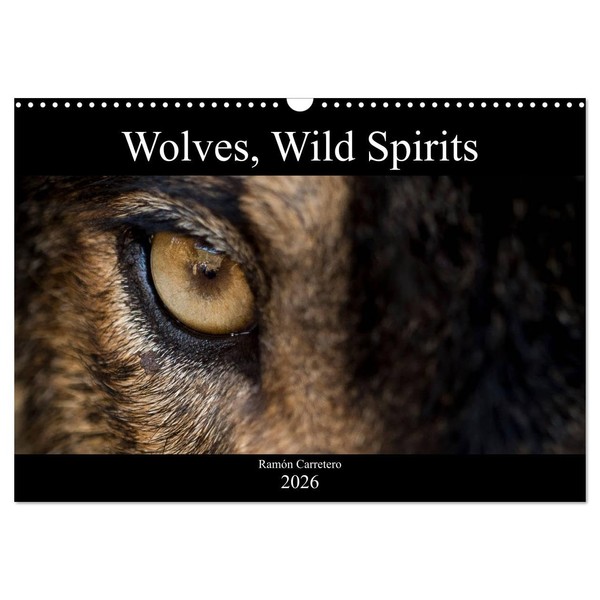 Wolves, Wild Spirits (Wall Calendar 2026 DIN A3 Landscape), CALVENDO