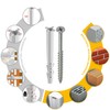 TOX Tetrafix and All-Purpose Frame Dowel Screw (Pack of 10/100