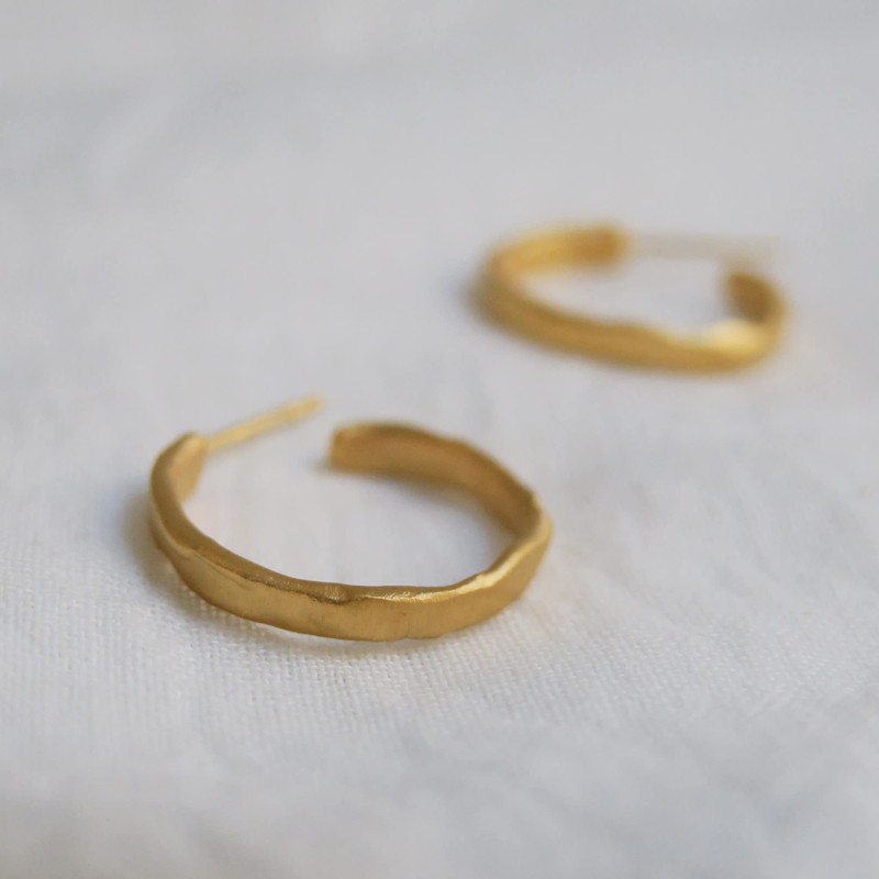 GOLD ESTERGOLD EARRINGS | Designed by Joidart Laboratory | Esterggold