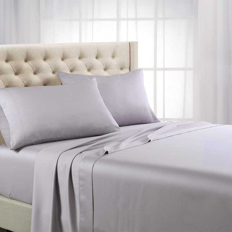 Abripedic Solid 600-Thread-Count, 100-Percent Tencel Lyocell, King Size, 4PC Bed