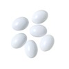 Azatemgo Chicken Eggs Fake Chicken White Eggs Easter Eggs Set