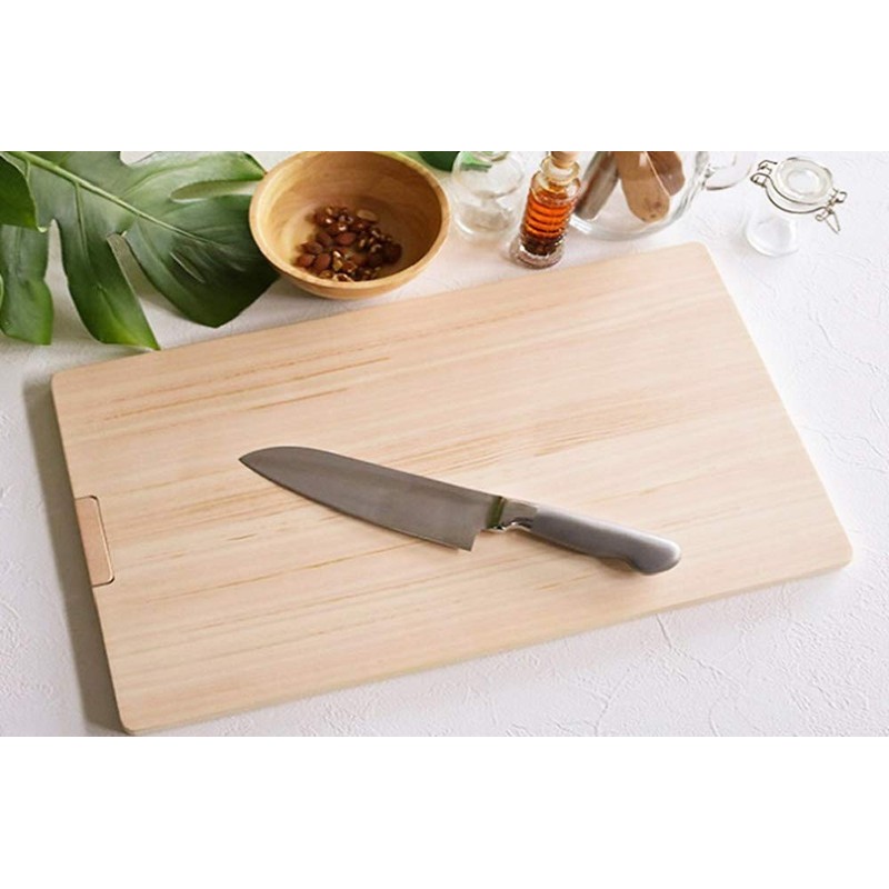 Ikegawa Wood Industrial Sheet Cutting Board, Natural, S, Cypress Cypress