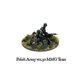 Bolt Action 28mm Polish Army HMG Team