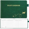 JUBTIC Pilot Logbook, Flight Log Book with 112 Pages to