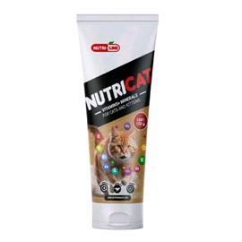 NUTRI-LINE Nutri Cat Vitamins and Nutritional Gel for Cats Omega 3(Nutri-Cal) 4.25oz